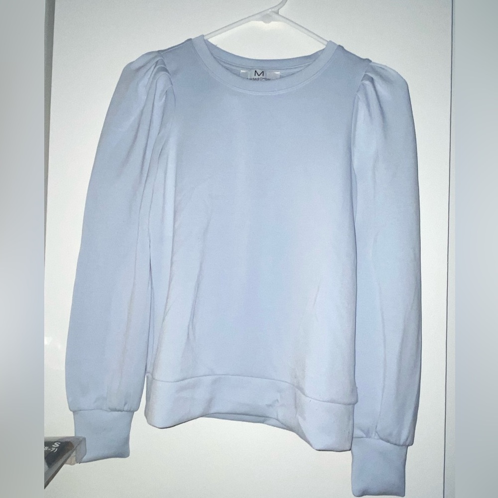 Magaschoni light blue sweatshirt